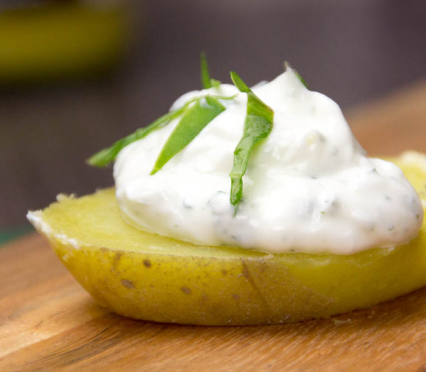 Sour Cream with Potatoe