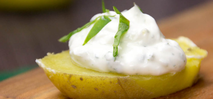 Sour Cream with Potatoe